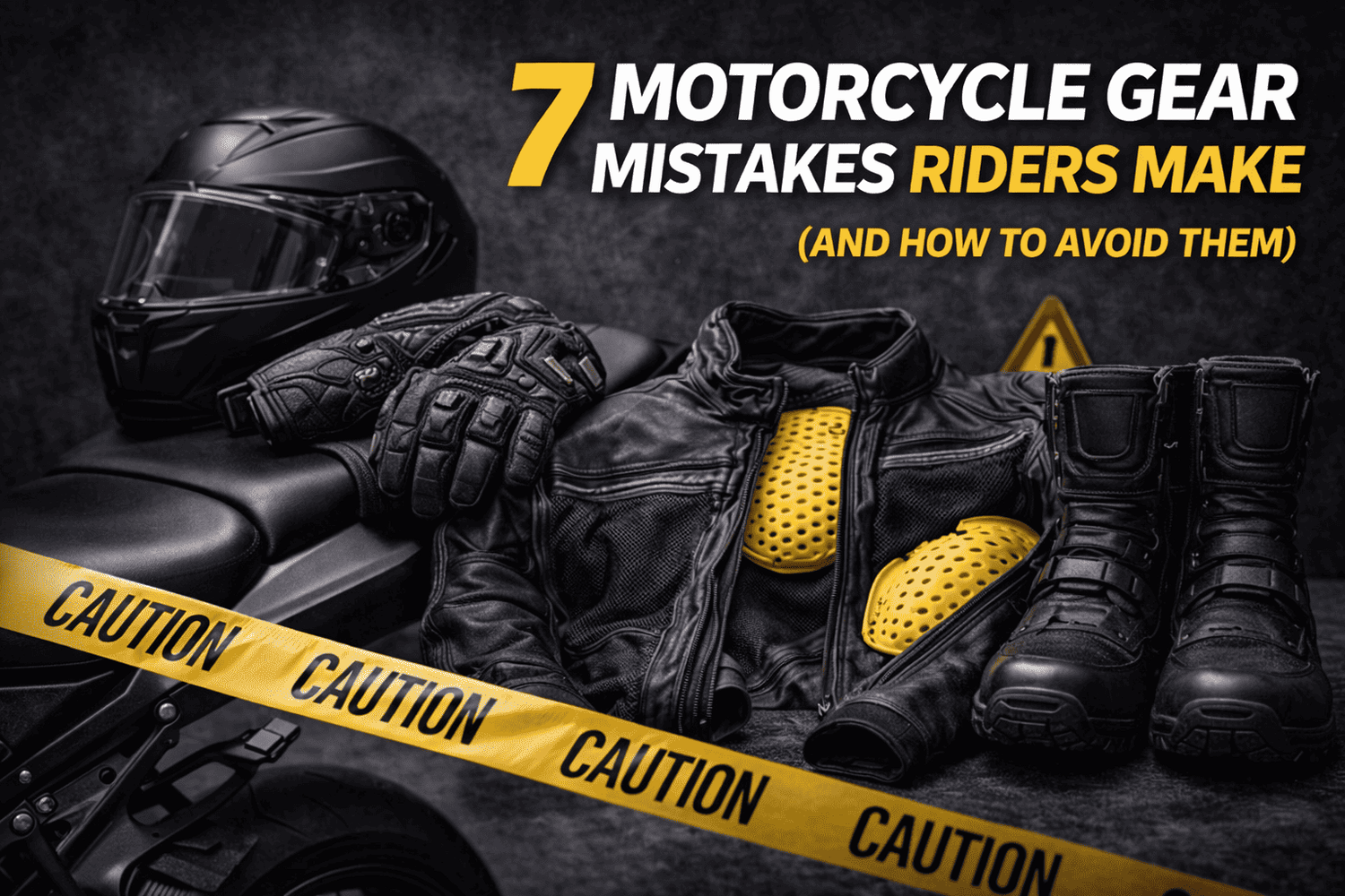 7 Motorcycle Gear Mistakes That Could Cost You — And How Smart Riders Avoid Them