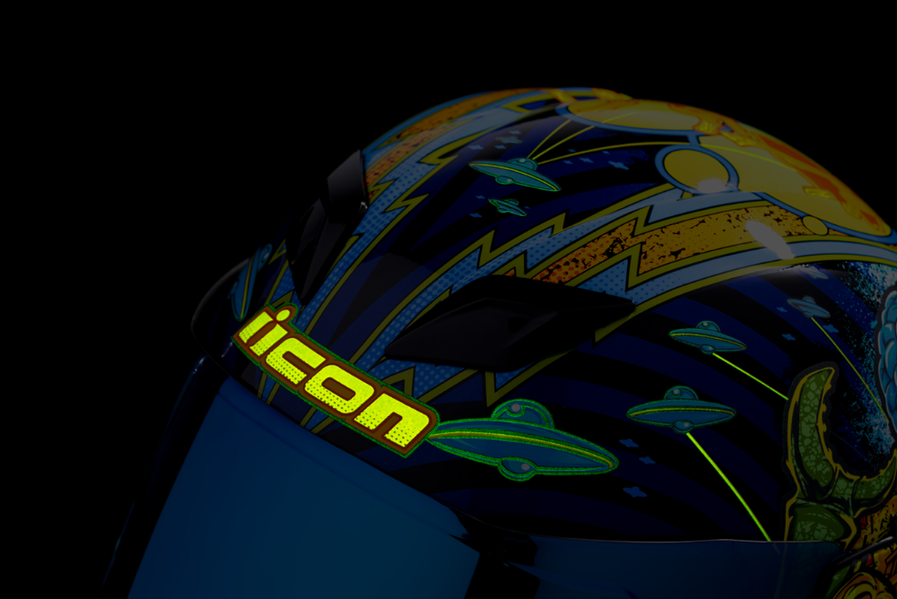 ICON Airflite Bugoid Blitz Helmet