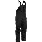 FLY Racing Outpost Float Bib black front three-quarter view