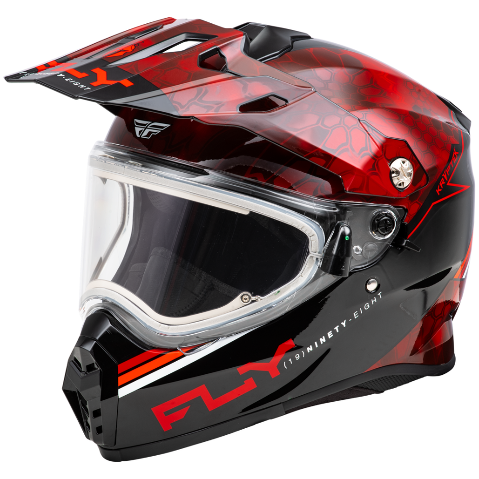 Fly Racing Trekker Cold Weather Conceal Helmet Electric Shield