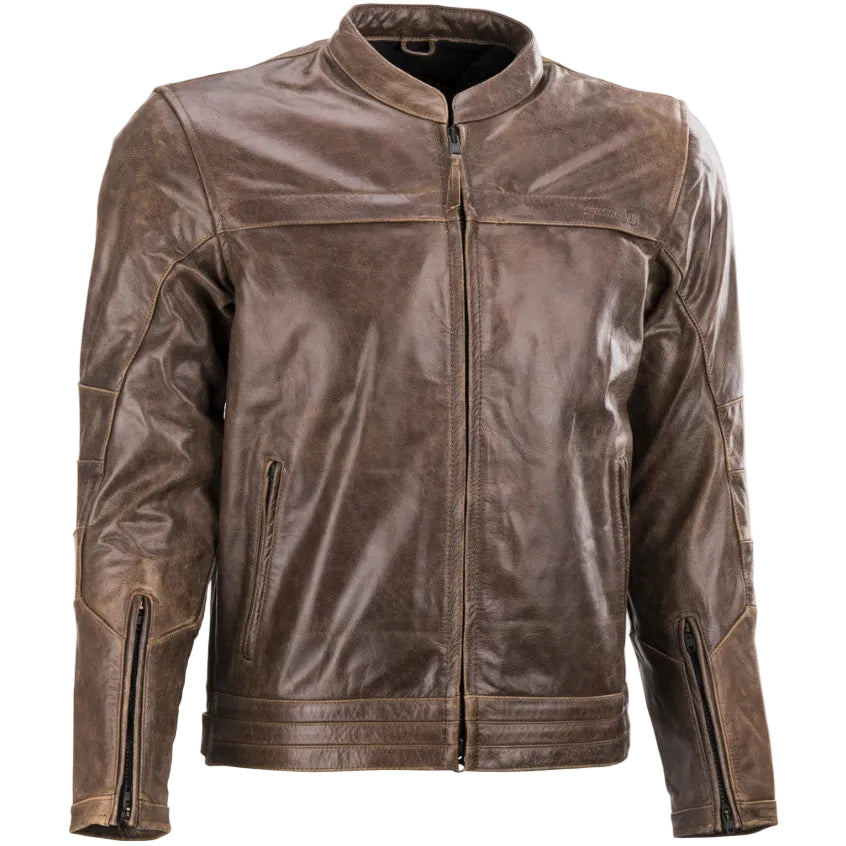 Highway 21 Primer Leather Jacket
