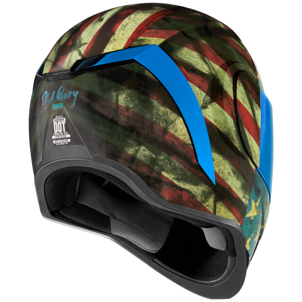 ICON Airform Old Glory Helmet