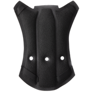 Black protective back guard on a white background