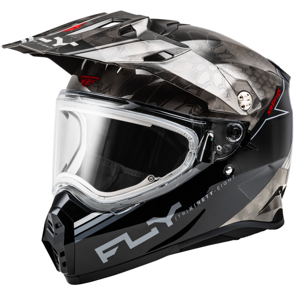 Fly Racing Trekker Cold Weather Conceal Helmet Electric Shield
