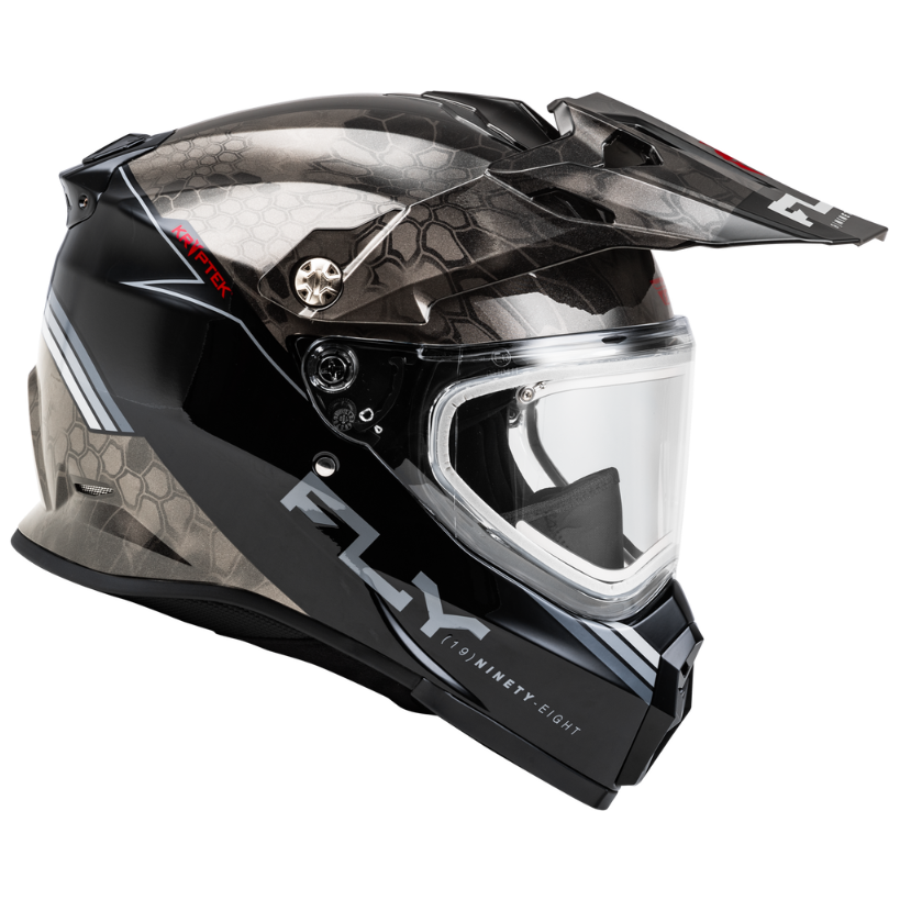 Fly Racing Trekker Cold Weather Conceal Helmet Electric Shield