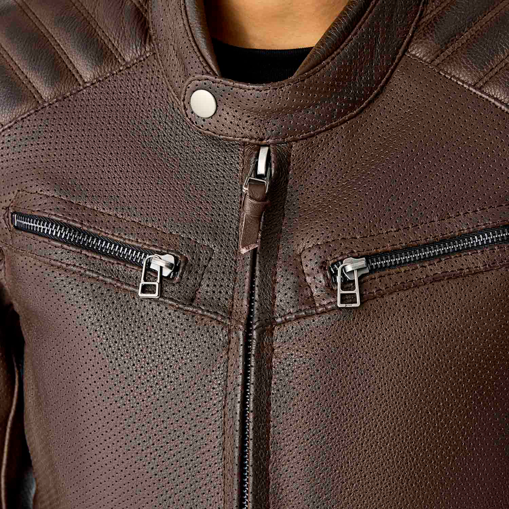  Roadster Air D3O Ladies Leather Jacket