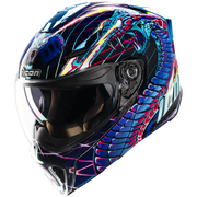 ICON Threshold Synthwave Lazer Cobra Modular Helmet