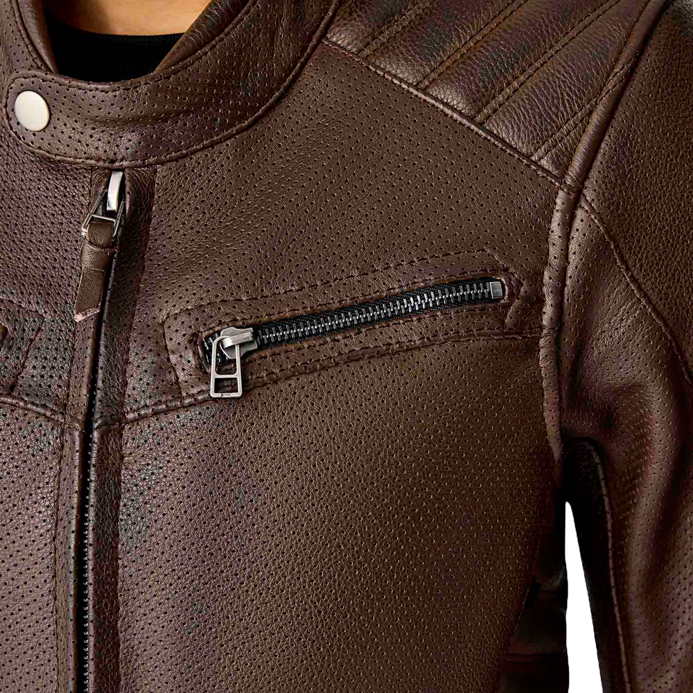  Roadster Air D3O Ladies Leather Jacket