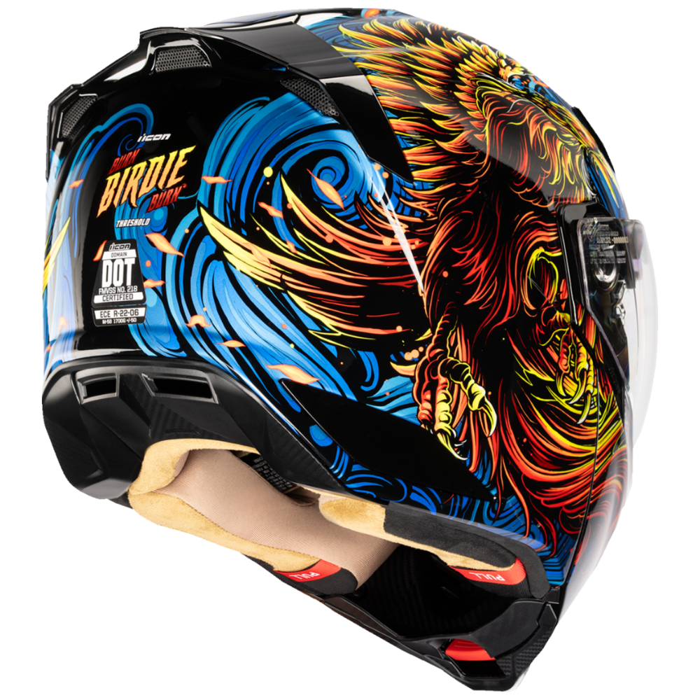 ICON Threshold Burn Birdie Burn Modular Helmet