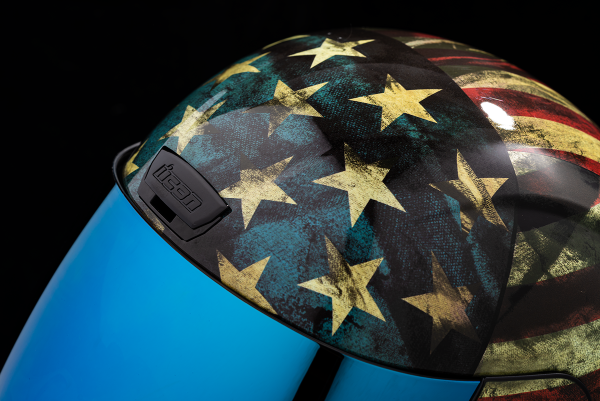 ICON Airform Old Glory Helmet