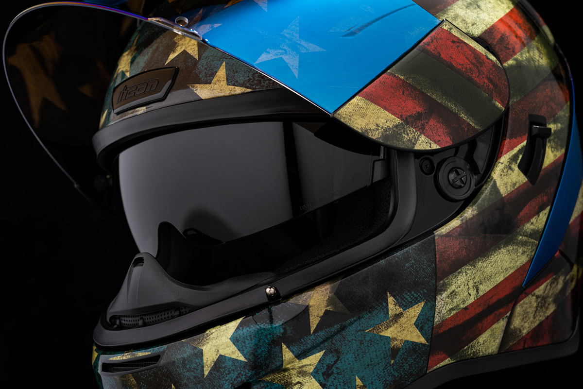 ICON Airform Old Glory Helmet