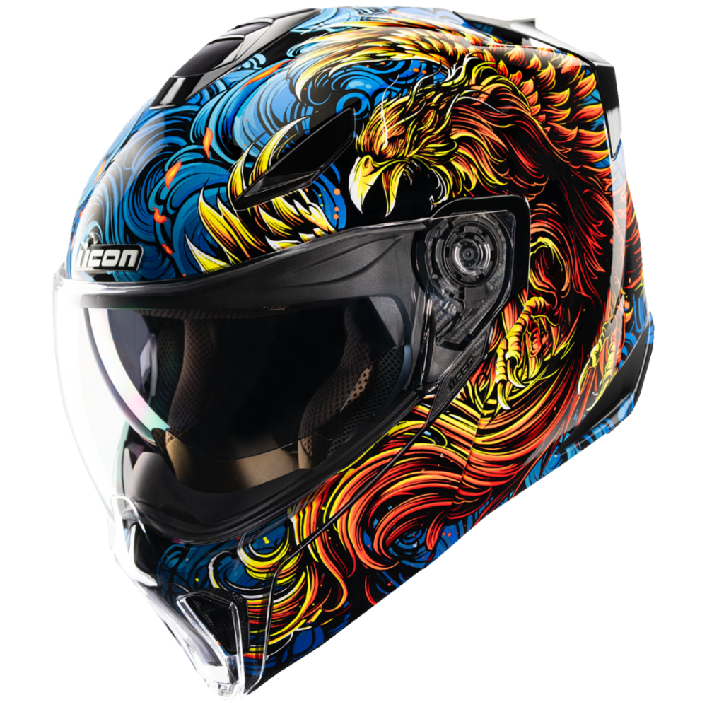 ICON Threshold Burn Birdie Burn Modular Helmet