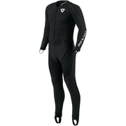Highly ventilated, moisture-wicking, premium, one-piece base layer for track riders 