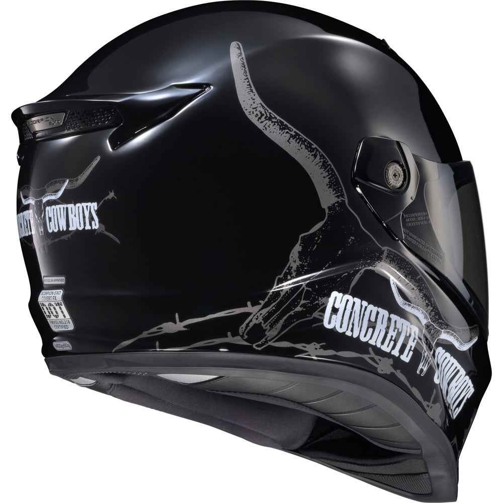 Scorpion EXO Covert FX Concrete Cowboys Helmet