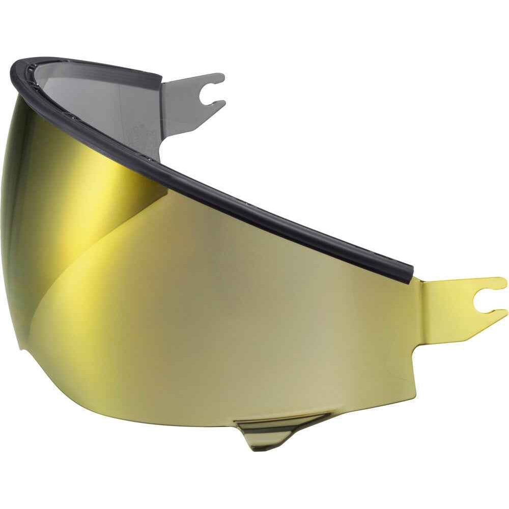 Gold Mirrored helmet sun visor