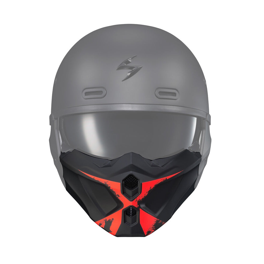 COVERT X FACE MASK RAY MATTE RED
