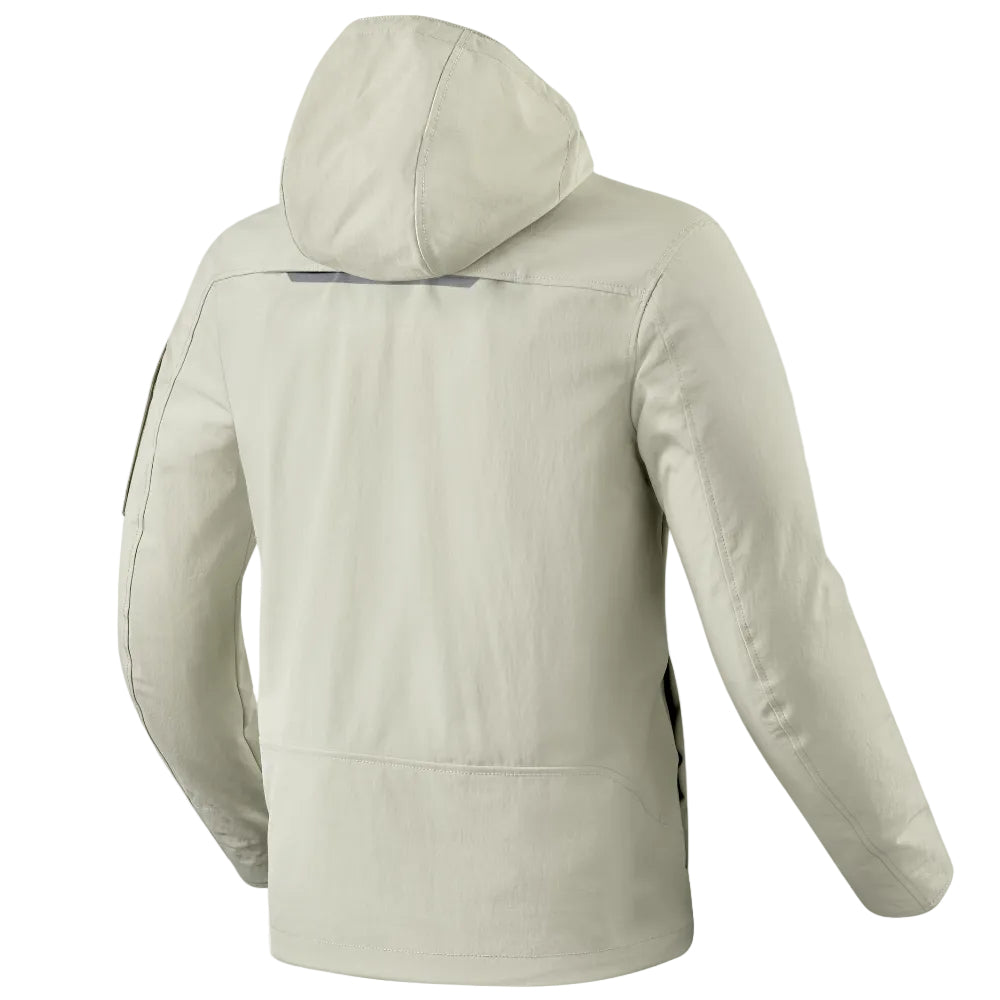 Light gray hoodie on a white background
