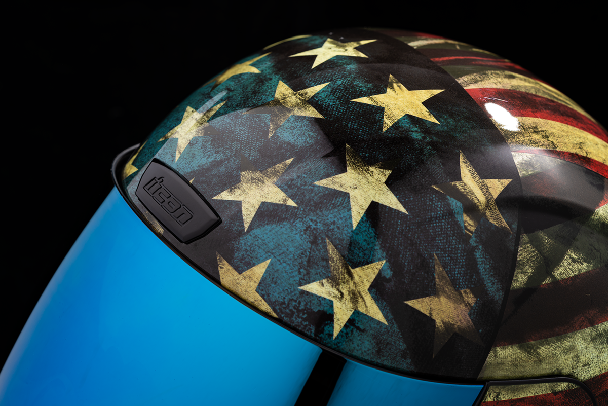 ICON Airform Old Glory Helmet