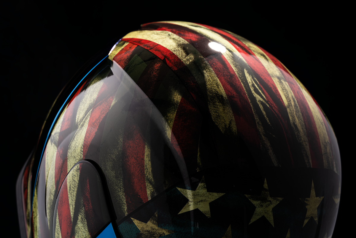 ICON Airform Old Glory Helmet