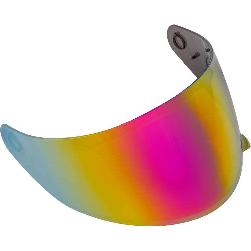 Multicolored visor on a white background