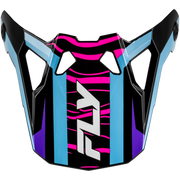 Fly Racing Formula Cp Charge Visor Black/Purple/Pink/Blue Xl-2X