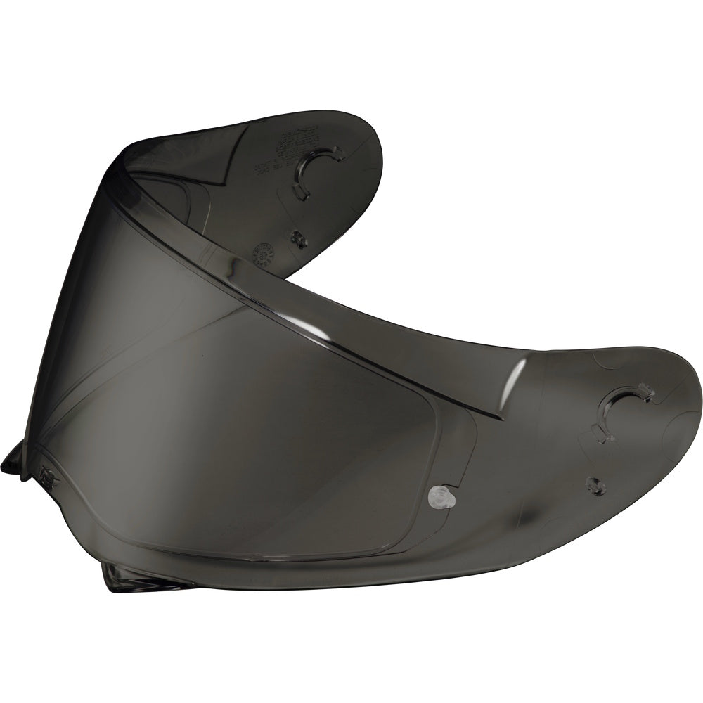 Dark Smoke motorcycle helmet visor on a white background