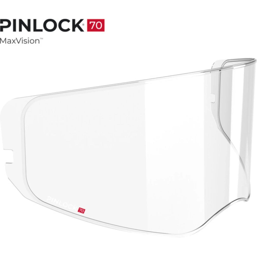 Clear visor with 'PINLOCK MaxVision' branding on a white background