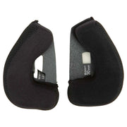 Replacement cheek pads for a motorcycle helmet