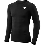 REV'IT! Heliox Shirt black front three-quarter view