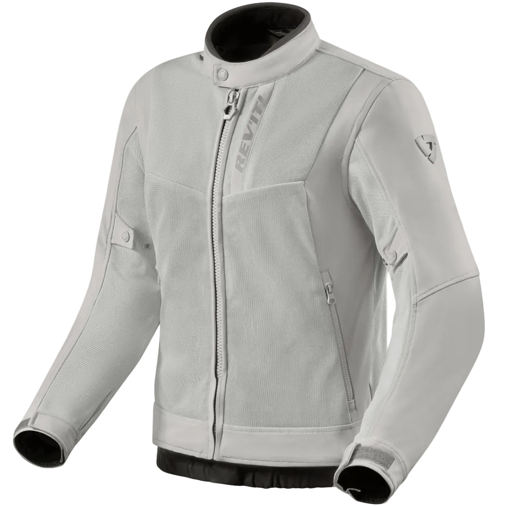 Gray jacket on a white background