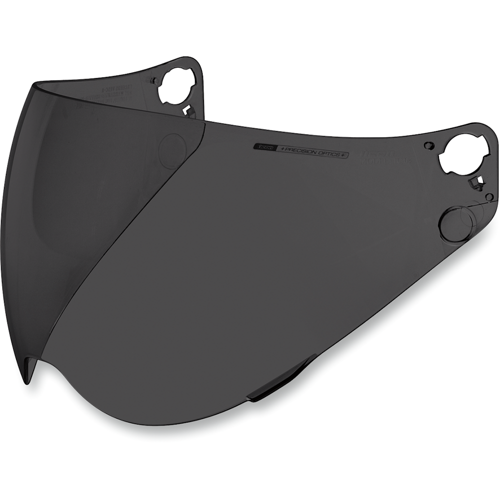 Dark Smoke motorcycle helmet shield  on a white background