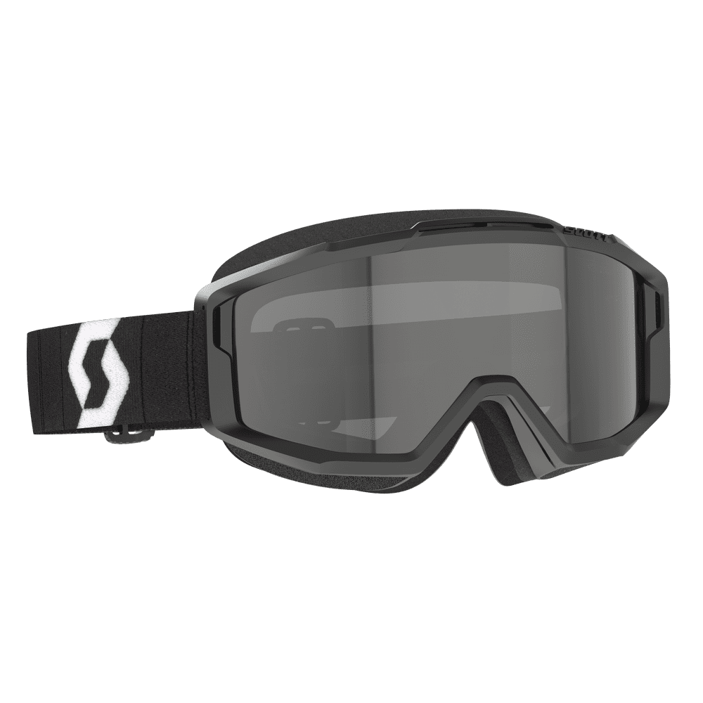 SCOTT Split OTG Goggle - Black/White with Dark Grey Lens