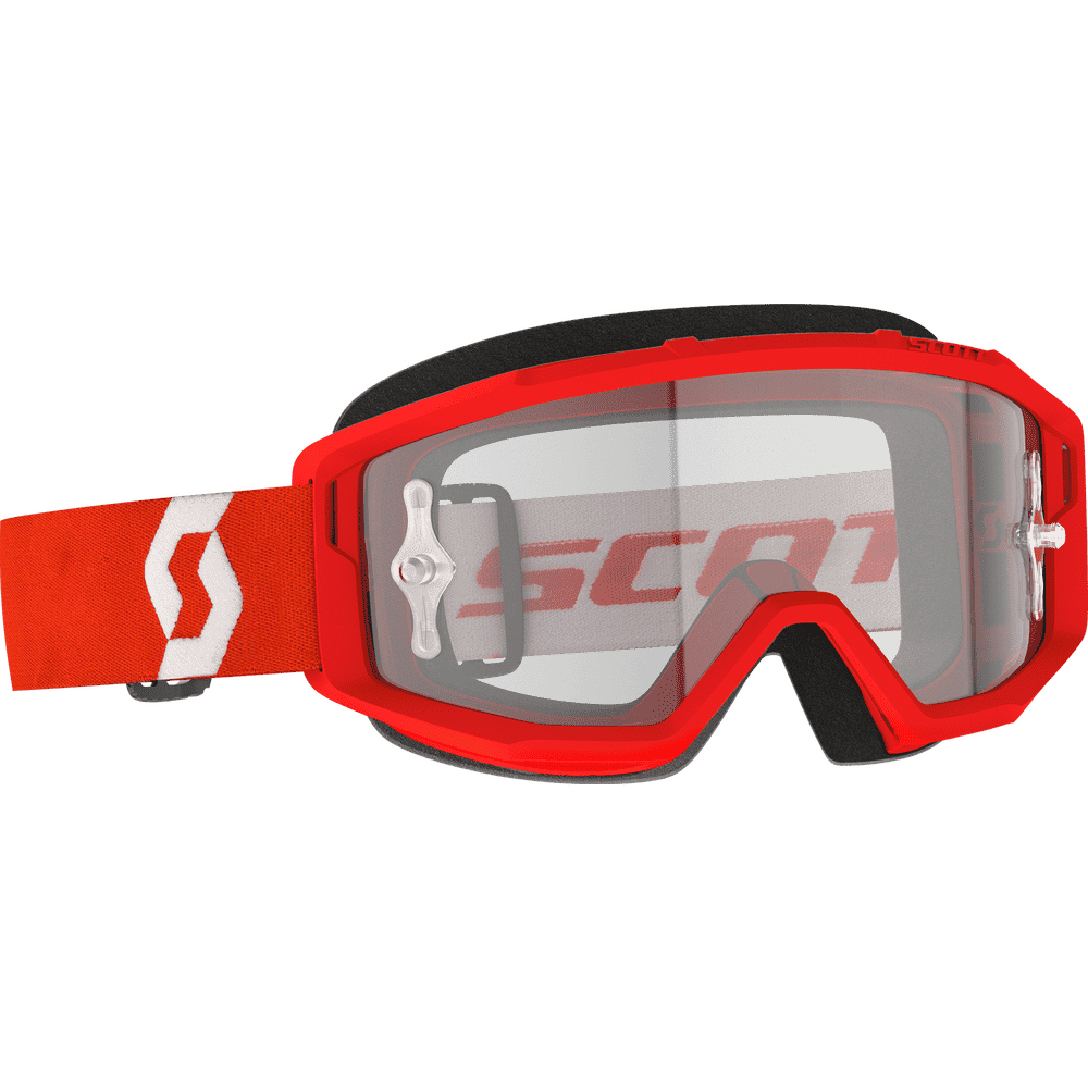 SCOTT PRIMAL GOGGLE RED/WHITE CLEAR WORKS