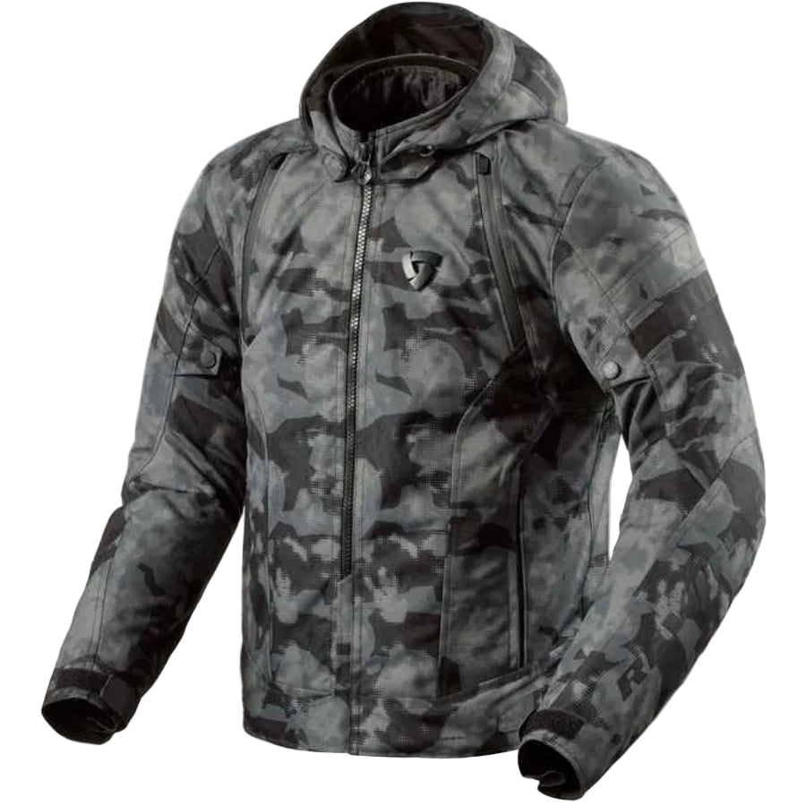 Camouflage jacket on a white background