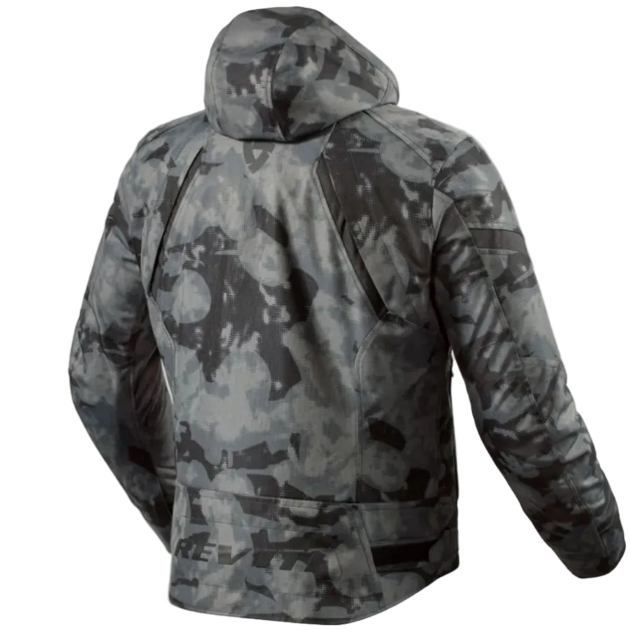 Camouflage jacket on a white background