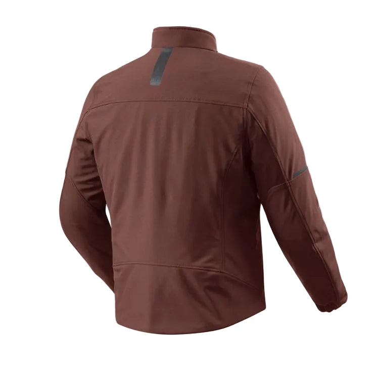 Brown jacket on a light gray background