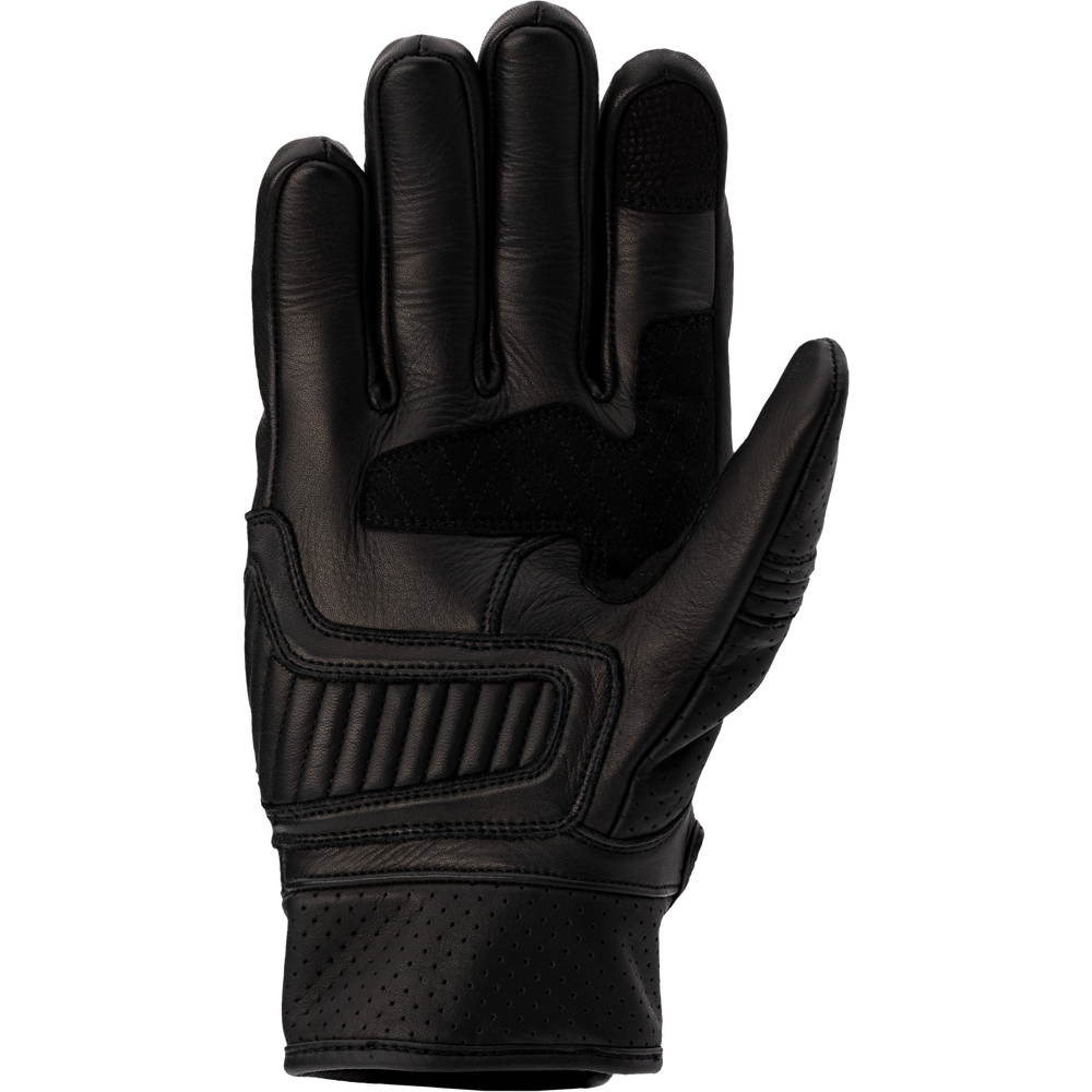 Black glove on a white background