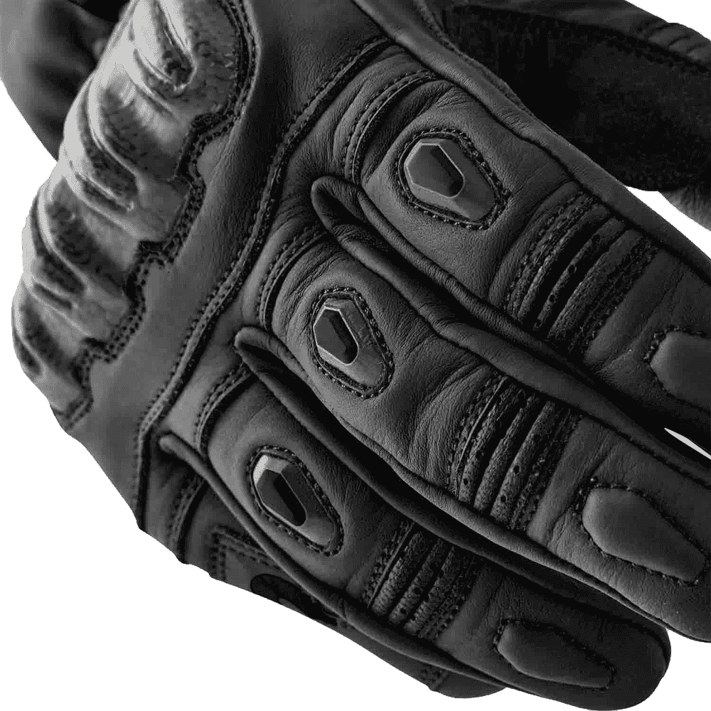 Rst S1 D3O Glove  close up of armor on the tops of the fingers
