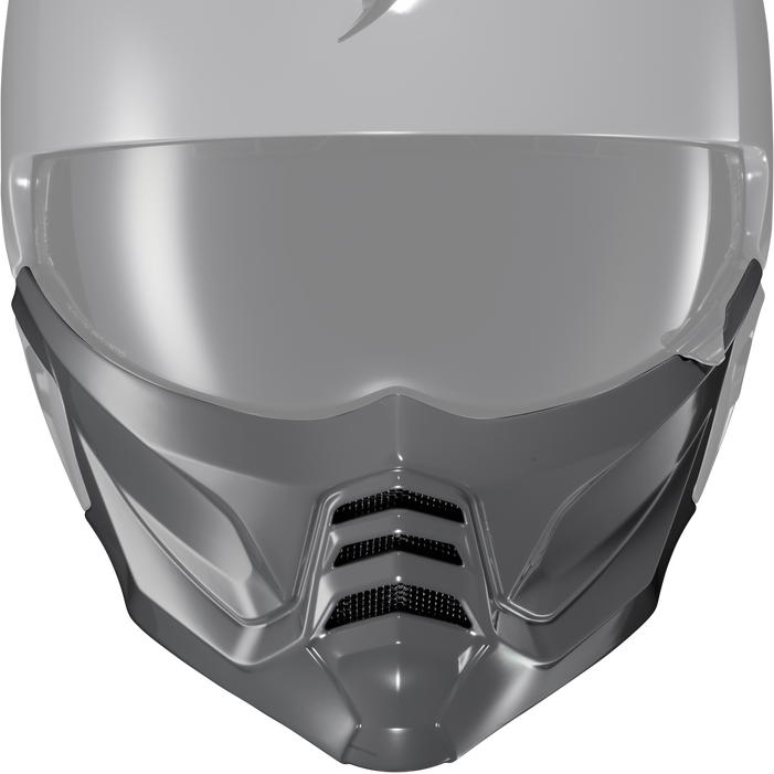 SCORPION EXO COVERT 2 FACE MASK CEMENT GREY 