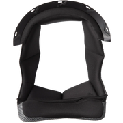 Black Off-Road helmet crown pad with a textured outer shell and padded inner lining, shown from a front-facing perspective on a white background.