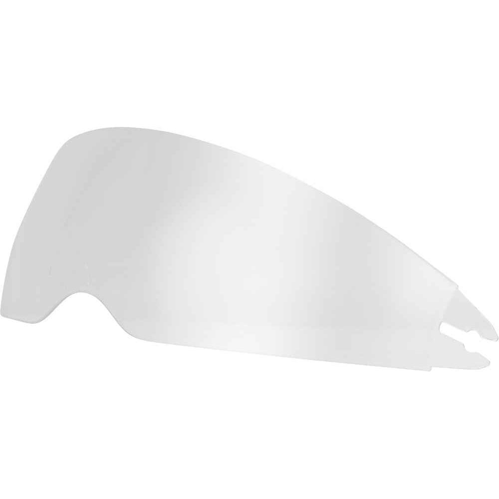 White lens on a white background