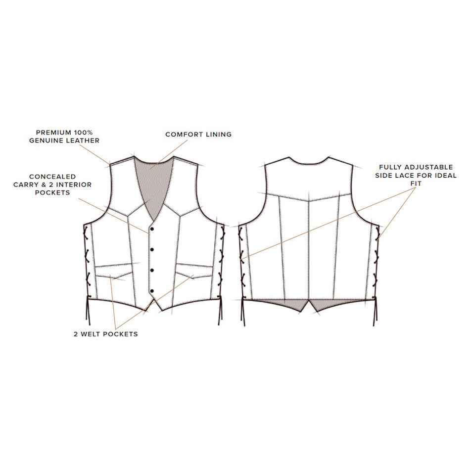 Highway 21 Six Shooter Vest
