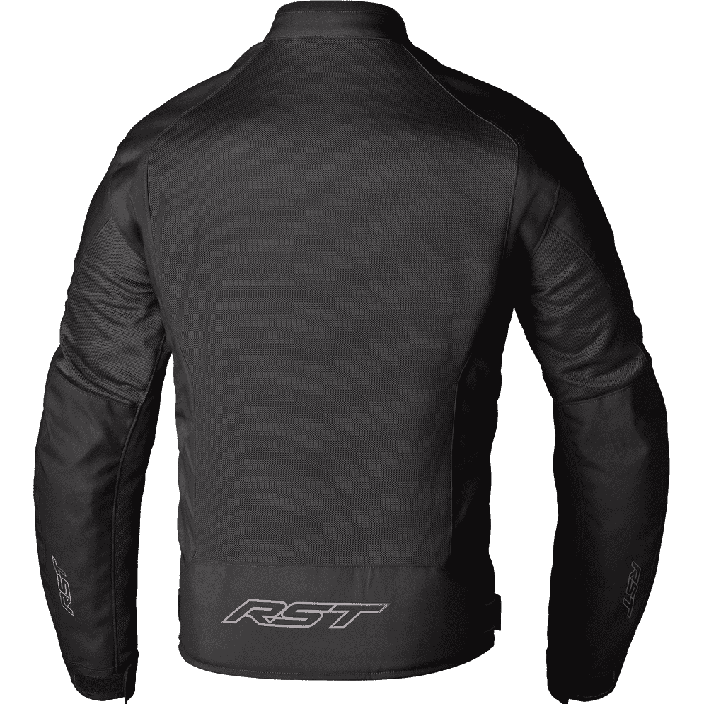 rear view of the Rst Spectre Air D3o Ladies Jacket Textile in Black
