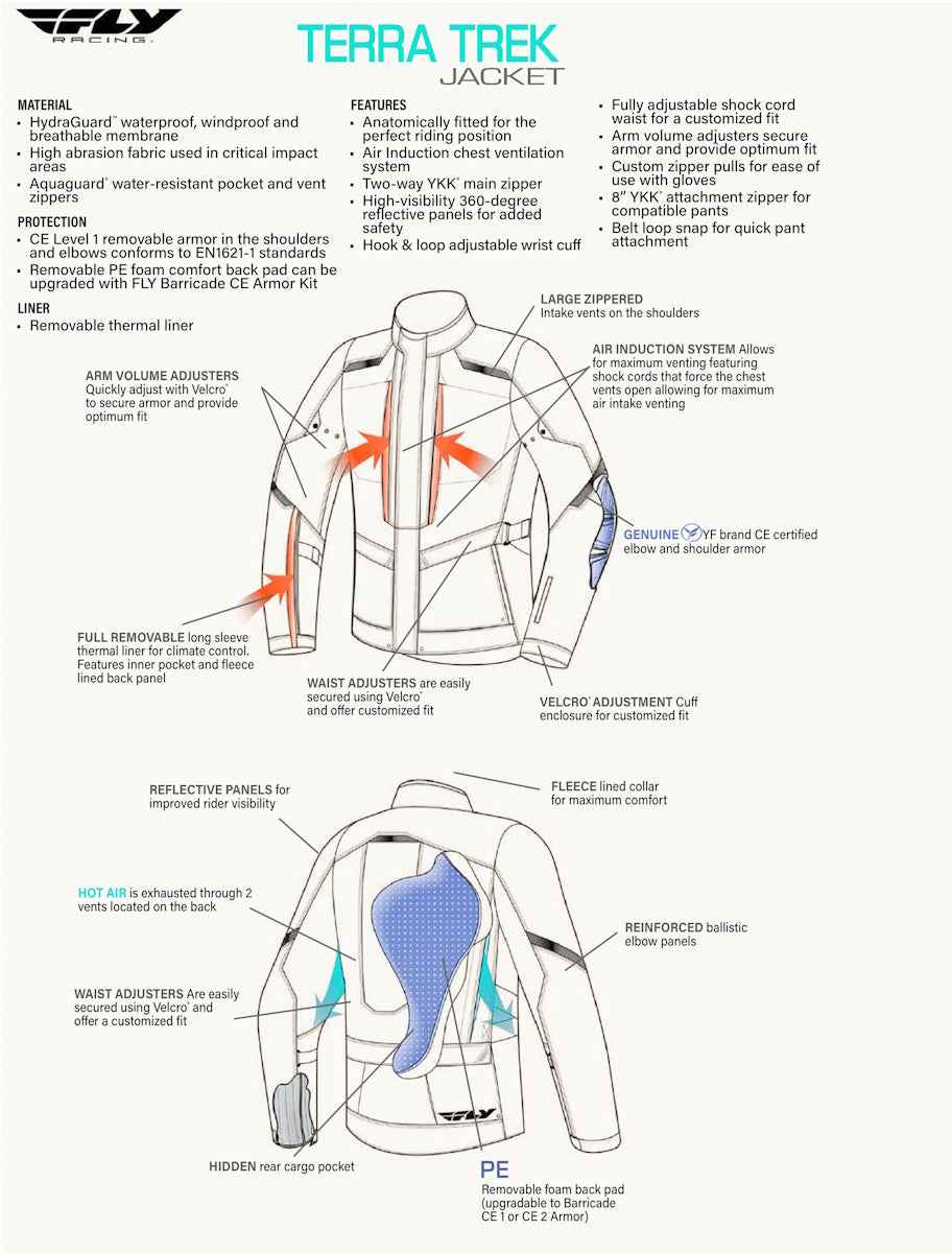 Fly Racing Terra Trek Jacket