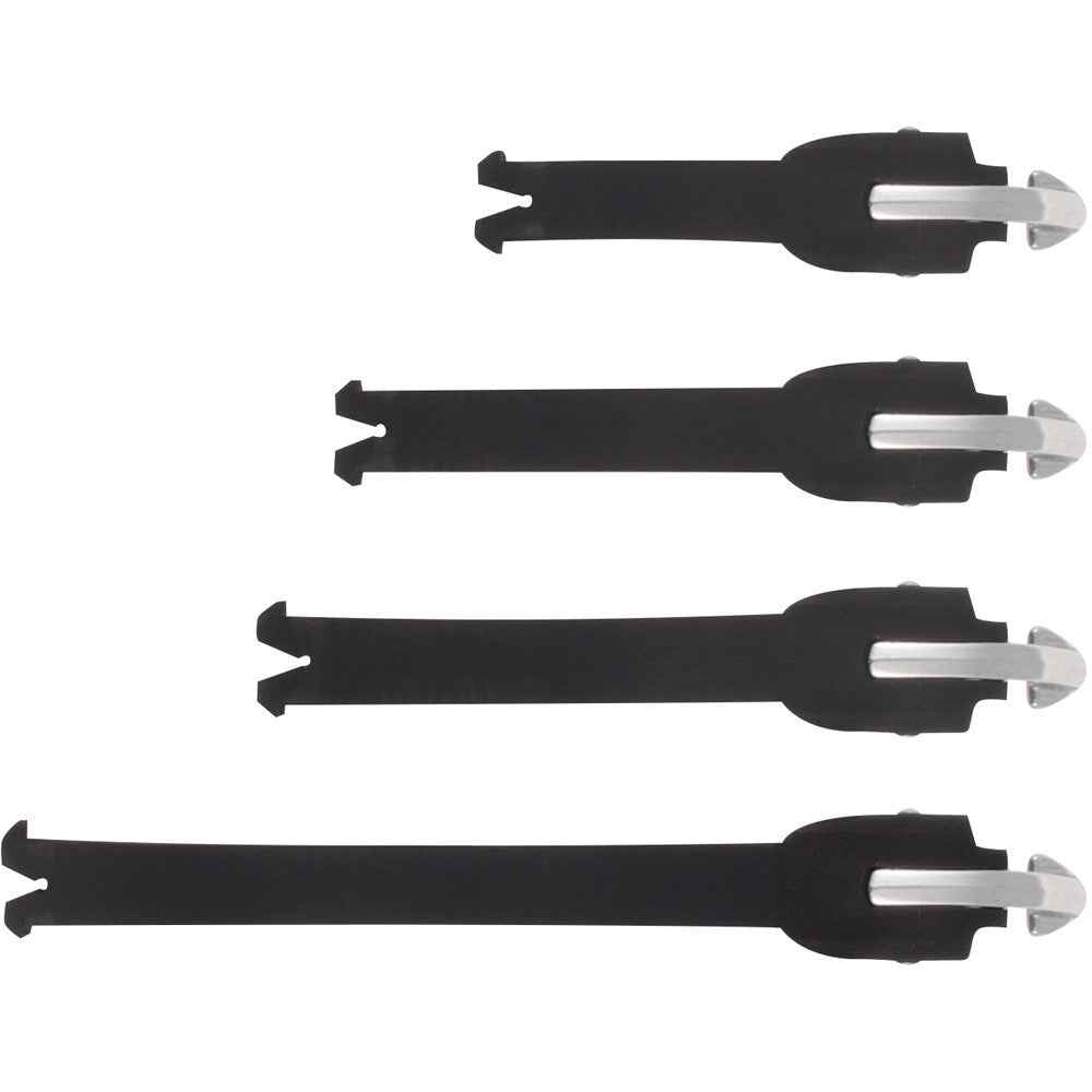 Black Motorcycle Boot straps