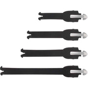 Black Motorcycle Boot straps