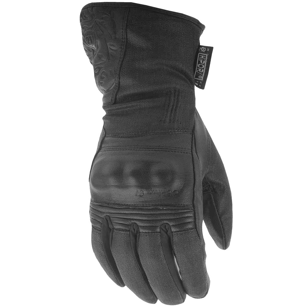 Highway 21 Women's Black Rose Gloves