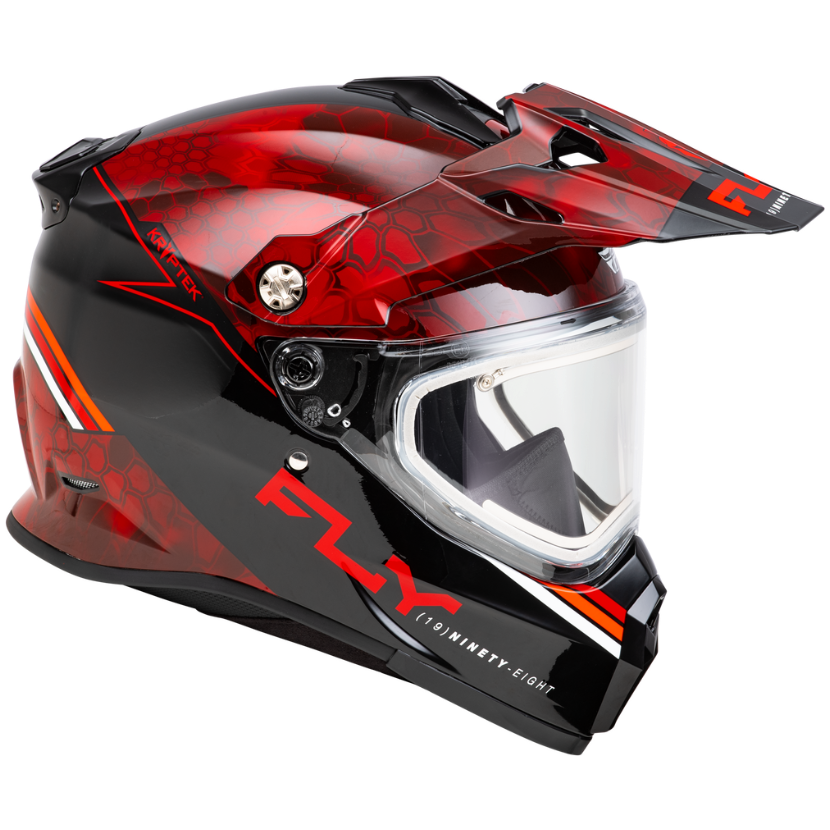 Fly Racing Trekker Cold Weather Conceal Helmet Electric Shield